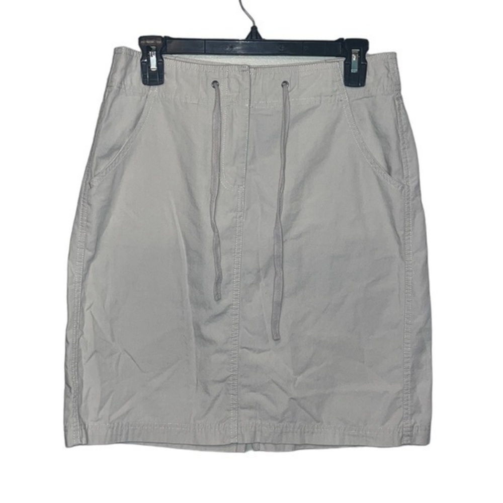 NEW YORK & COMPANY Khaki Cotton Skirt, Womens size 6